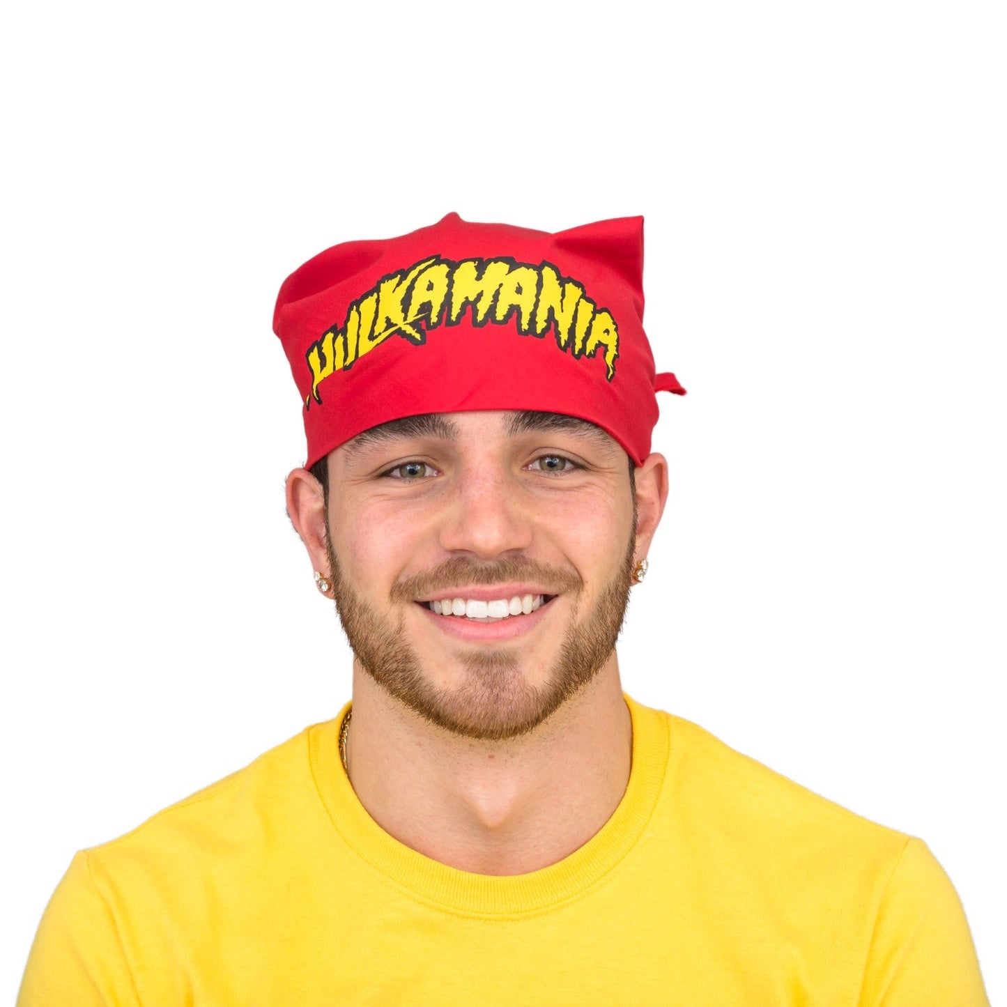 Hulkamania Red/Gold Bandana