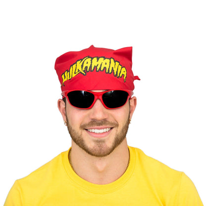 Hulkamania Red/Gold Bandana