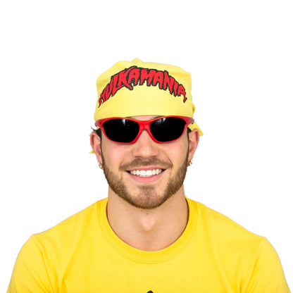 Hulkamania Red/Gold Bandana
