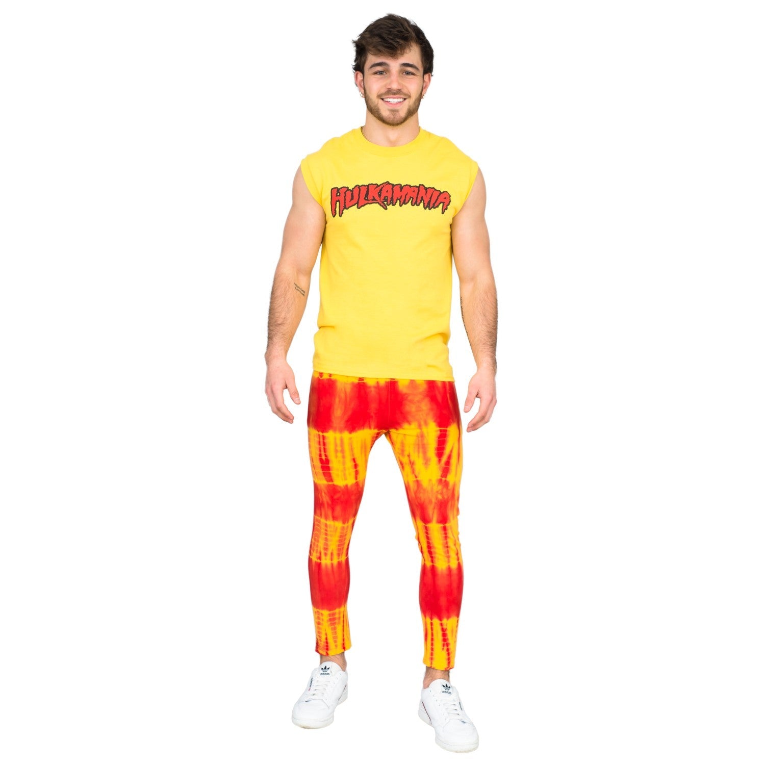 Hulk Hogan Hulkamania Sleeveless Mens T Shirt Yellow