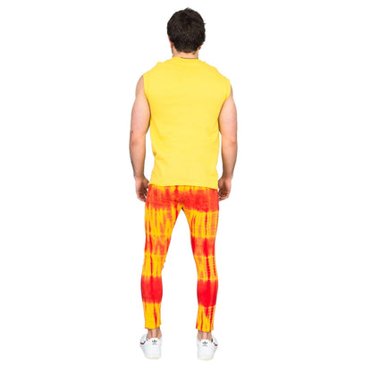 Hulk Hogan Hulkamania Sleeveless Mens T Shirt Yellow