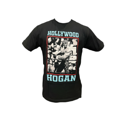 Hollywood Hulk Hogan Snapshot Mens T Shirt Black