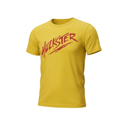 Hulk Hogan Hulkster Adult Mens T Shirt Yellow