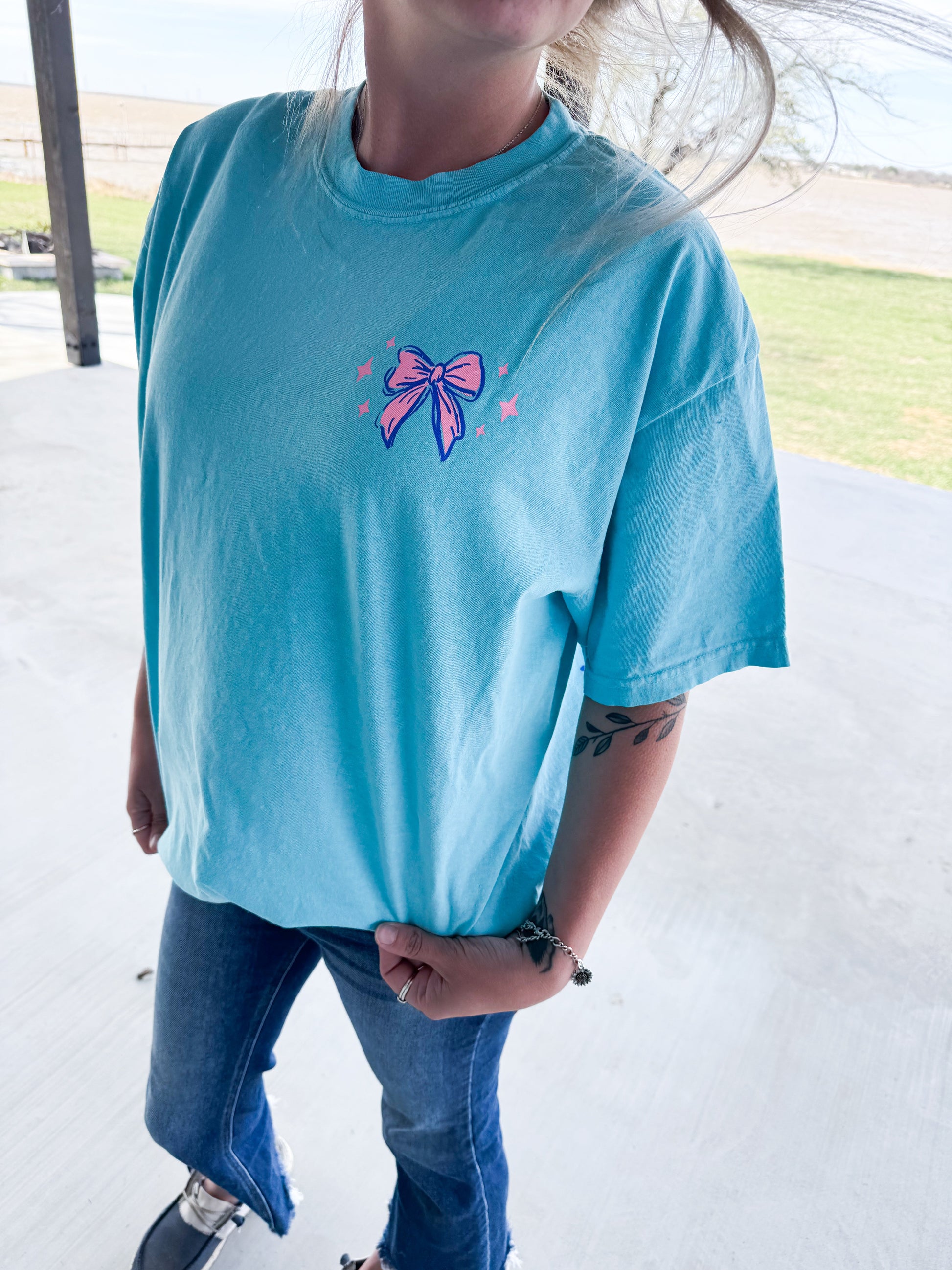 I’m Fine But The Rest Of You Need Therapy Womens T Shirt Lagoon Blue