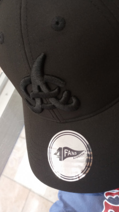 2024 Aguilas Cibaenas 4Fans Adjustable Hat - Black-Black