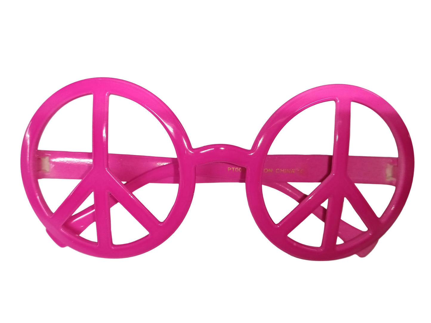 Peace Sign Glasses Pink