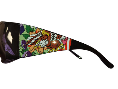Tattoo Print Sunglasses