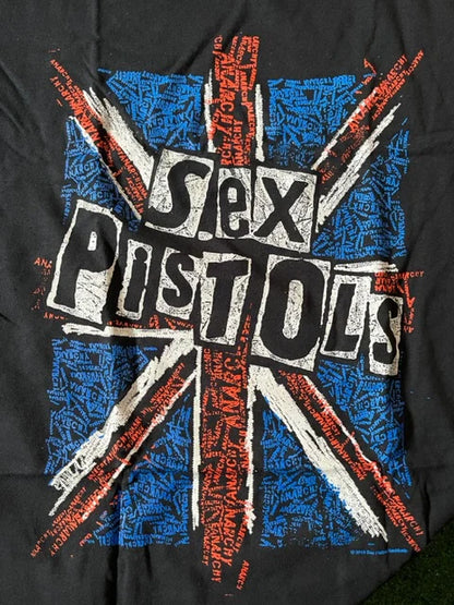 Sex Pistols Union Jack Flag Mens T Shirt Black