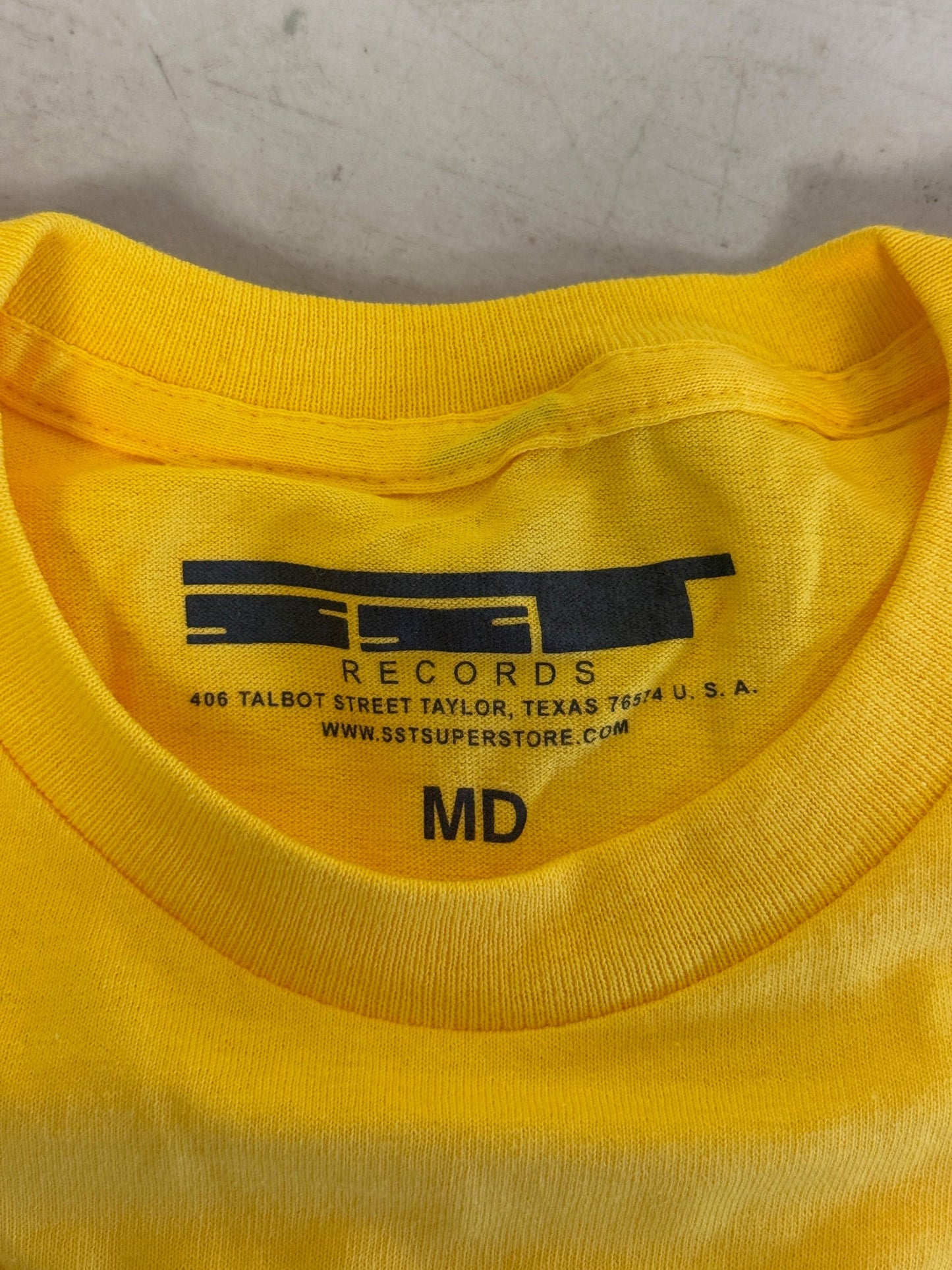 Descendents I Don't Want To Grow Up Album Tee SST Records Mens T Shirt Yellow