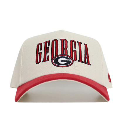 No Rivals Georgia Bulldogs - Natural Retro Block Hat