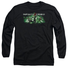 Load image into Gallery viewer, Infinite Crisis Ic Green Mens Long Sleeve Shirt Black Officially Licensed
