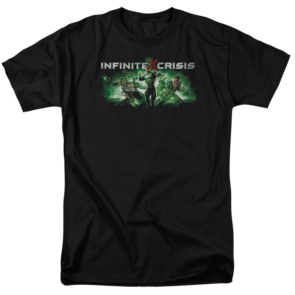 Infinite Crisis Ic Green Mens T Shirt Black