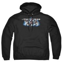 Load image into Gallery viewer, Infinite Crisis Ic Blue Mens Hoodie Black
