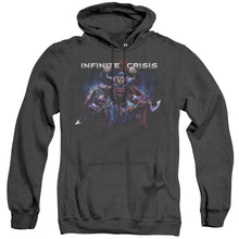Load image into Gallery viewer, Infinite Crisis Ic Super Heather Mens Hoodie Black

