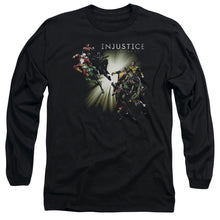 Load image into Gallery viewer, Injustice Gods Among Us Good Vs Evil Mens Long Sleeve Shirt Black Officially Licensed
