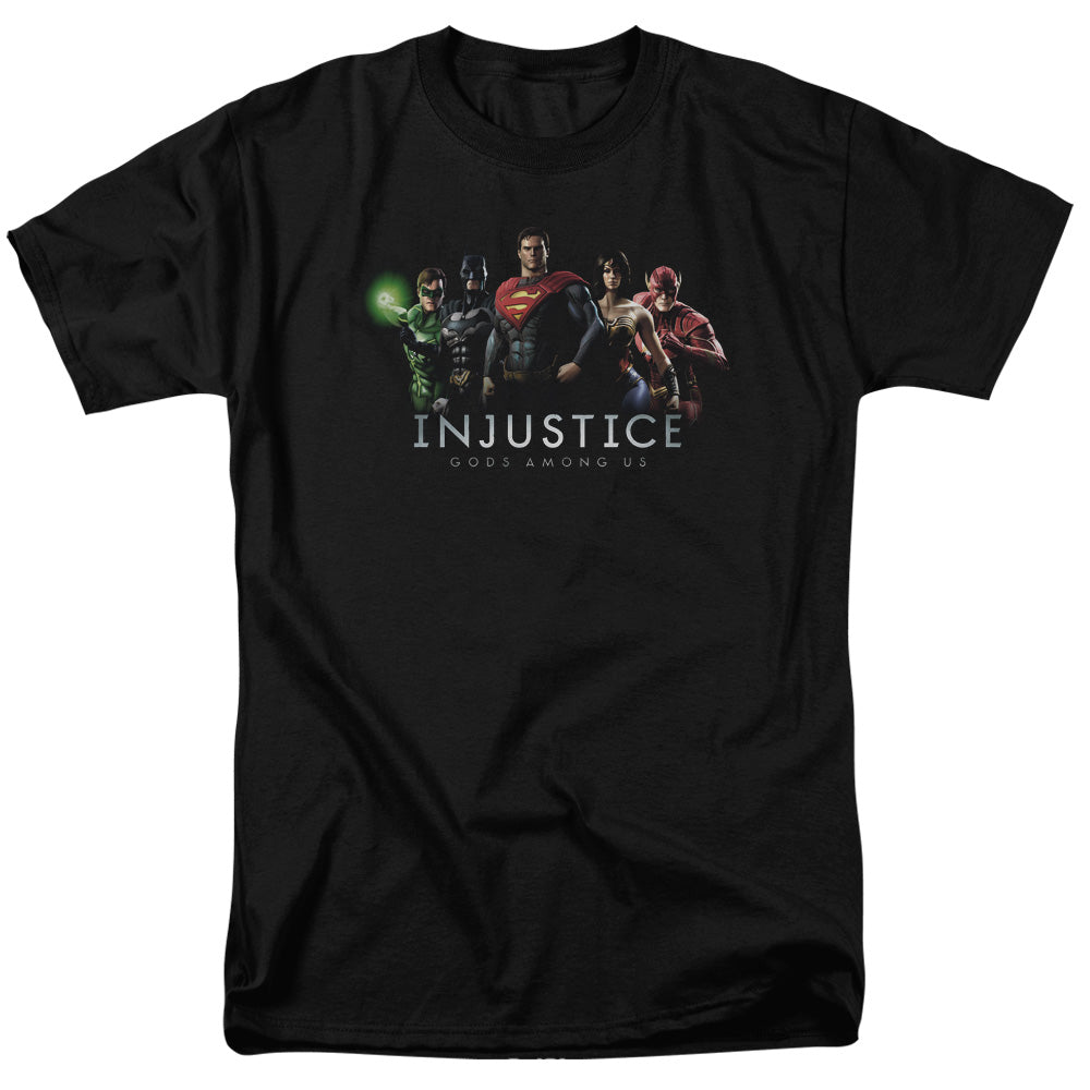 Injustice Gods Among Us Injustice League Mens T Shirt Black