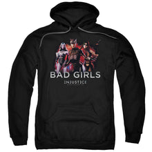 Load image into Gallery viewer, Injustice Gods Among Us Bad Girls Mens Hoodie Black
