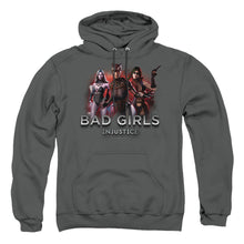 Load image into Gallery viewer, Injustice Gods Among Us Bad Girls Mens Hoodie Charcoal
