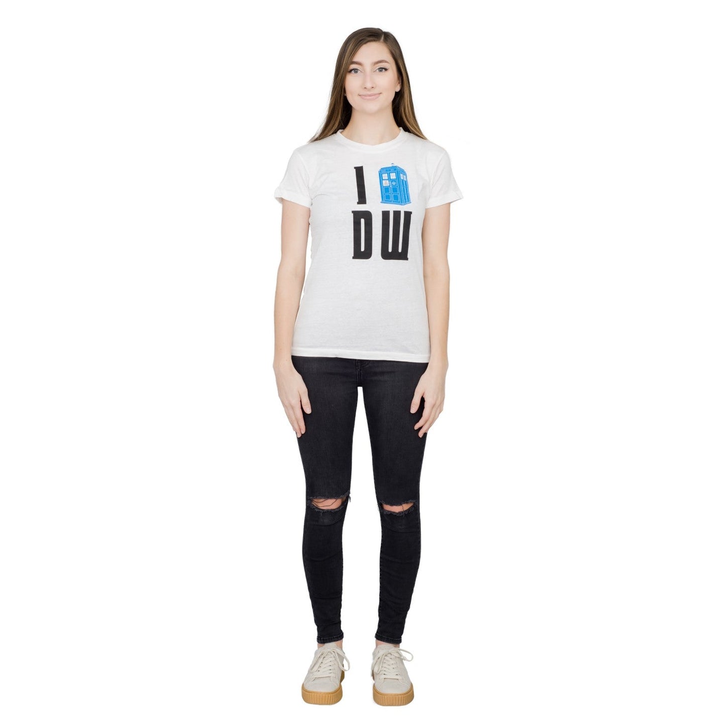 I Heart (Tardis) DW T Shirt