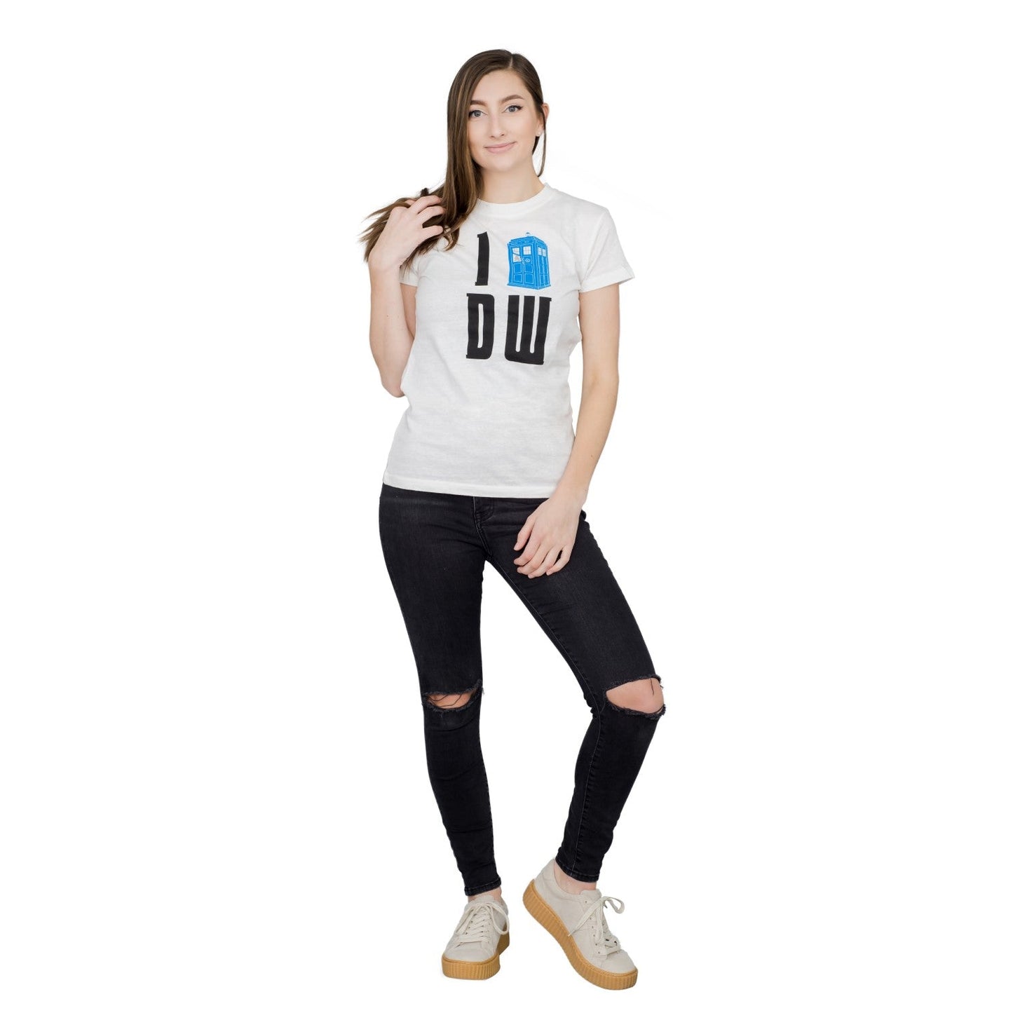 I Heart (Tardis) DW T Shirt