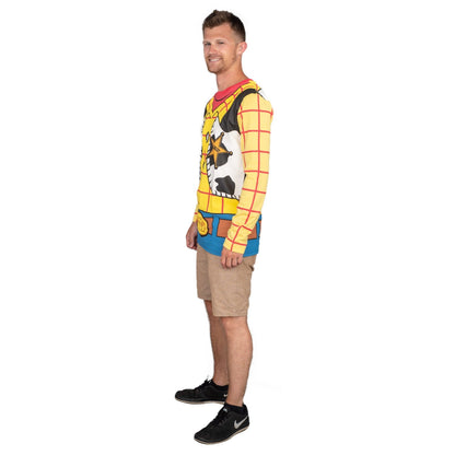 Toy Story Sheriff Adult Long Sleeve Costume T Shirt