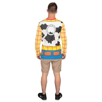 Toy Story Sheriff Adult Long Sleeve Costume T Shirt