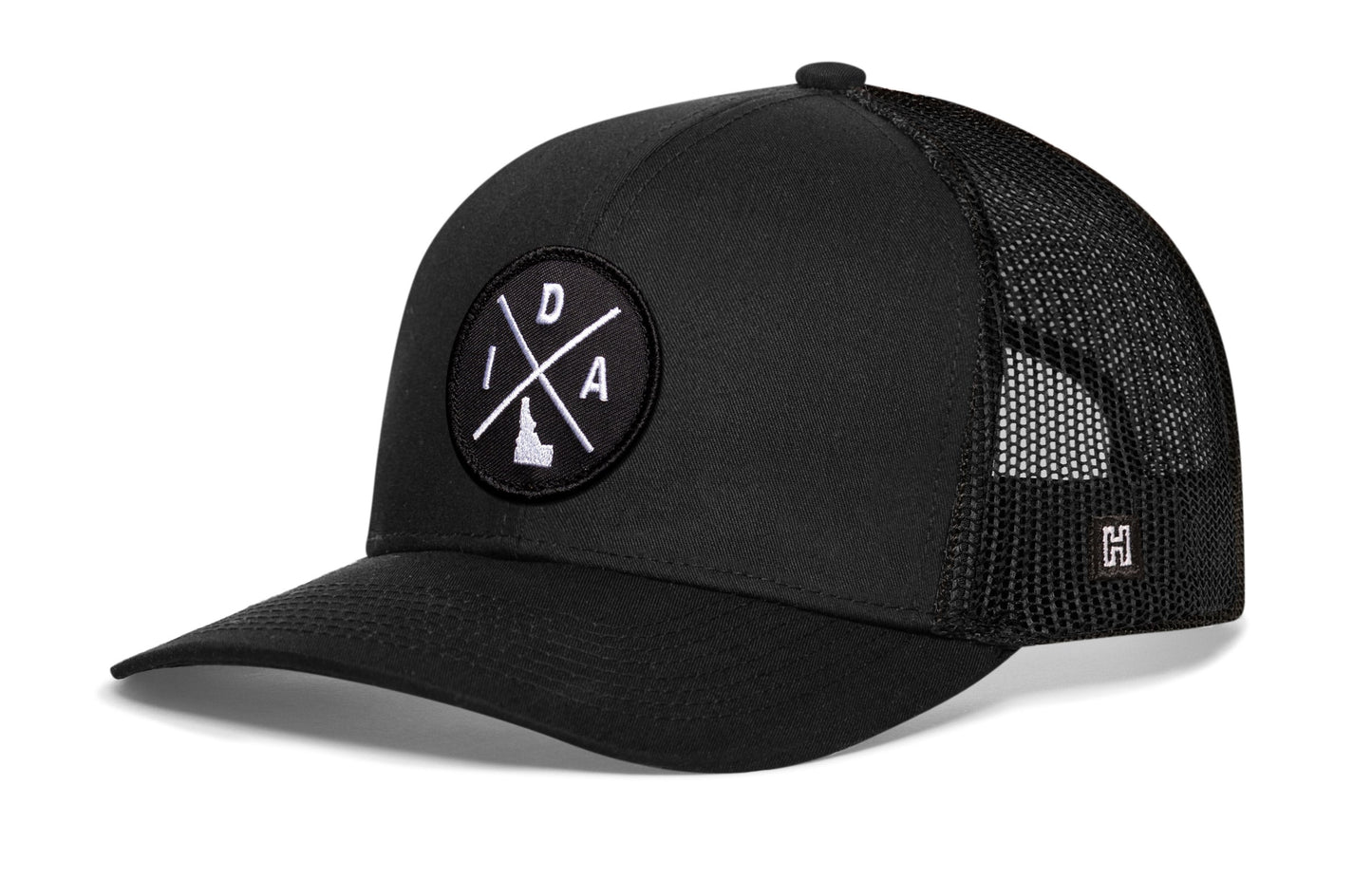 Idaho Trucker Haka Hat Black IDA X Snapback