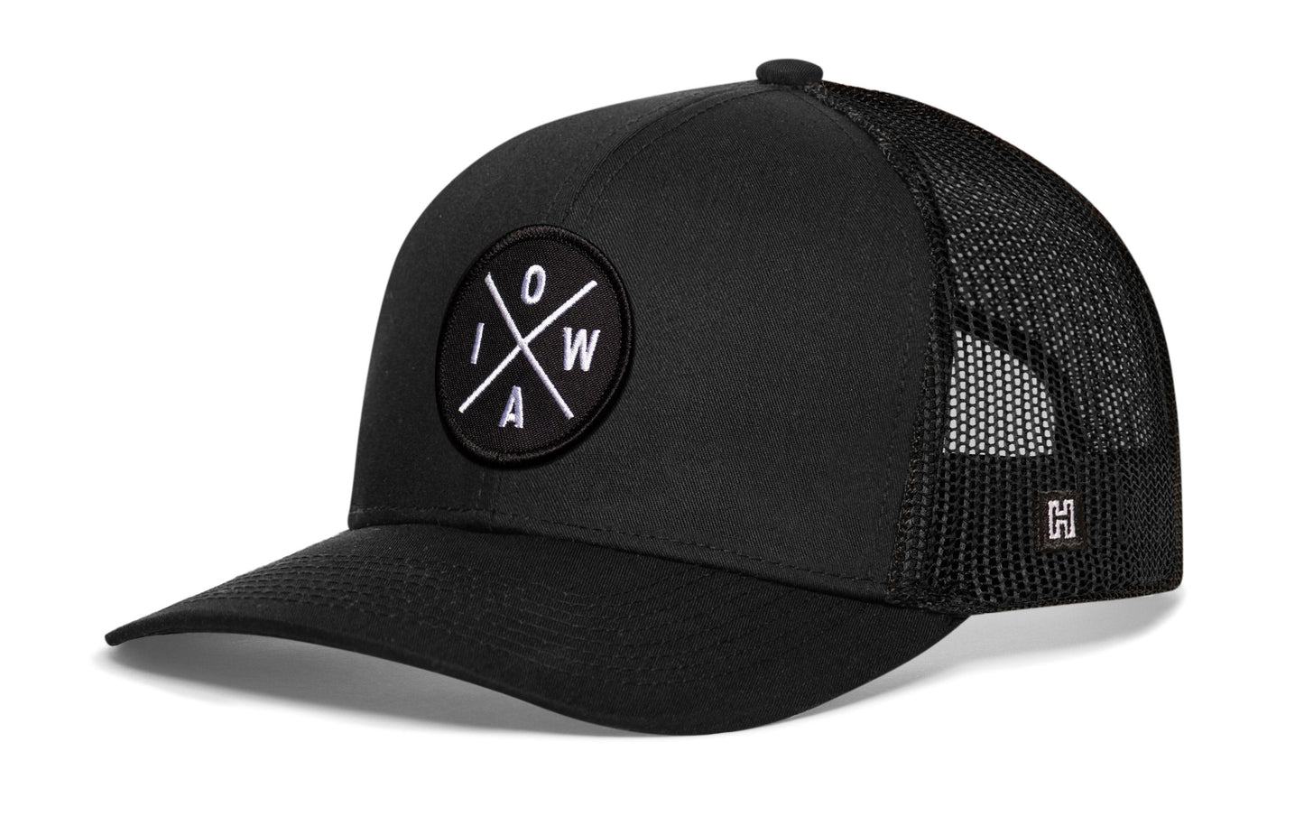 Iowa Trucker Haka Hat Black IOWA X Snapback
