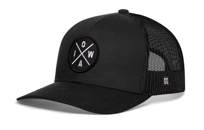 Iowa Trucker Haka Hat Black IOWA X Snapback