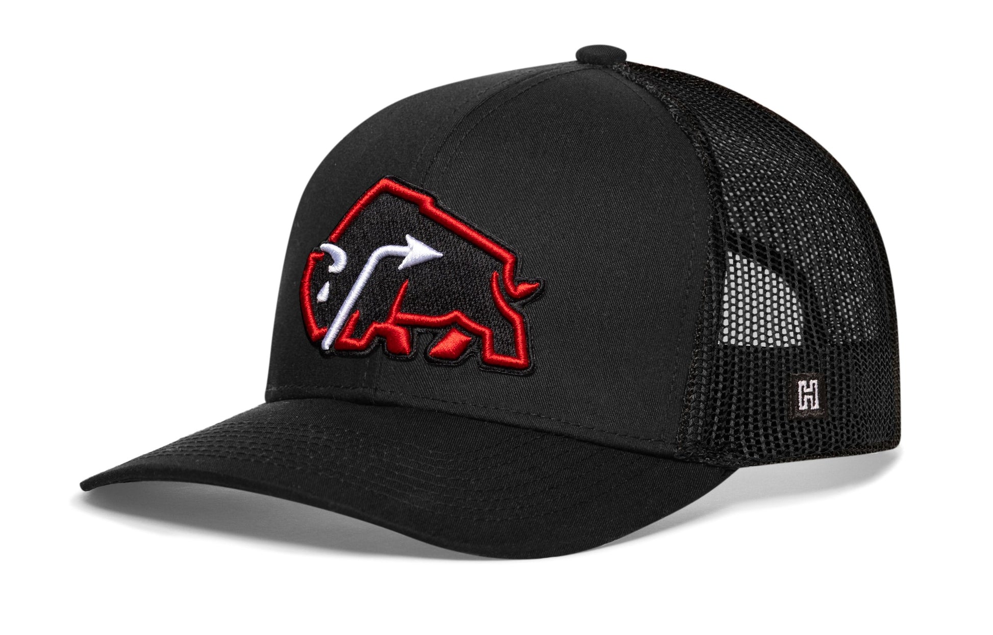 JBR x Haka Red Bison Haka Hat Black Buffalo Snapback