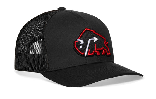 JBR x Haka Red Bison Haka Hat Black Buffalo Snapback
