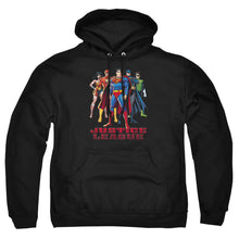 Load image into Gallery viewer, Justice League Of America In League Mens Hoodie Black
