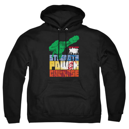 Justice League Of America Heroic Qualities Mens Hoodie Black