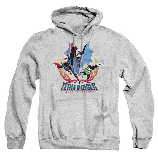 Justice League Of America Team Power Mens Hoodie Athletic Heather