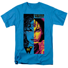 Load image into Gallery viewer, Wonder Woman Ww Split Mens T Shirt Turquoise
