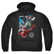 Load image into Gallery viewer, Justice League Of America Galactic Attack Mens Hoodie Black
