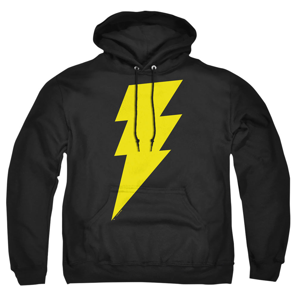 Justice League Black Adam Bolt Mens Hoodie Black