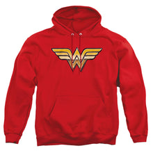 Load image into Gallery viewer, Justice League Of America Golden Mens Hoodie Red
