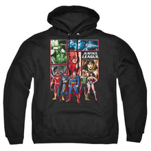 Load image into Gallery viewer, Justice League Of America Justice League Panels Mens Hoodie Black
