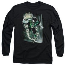 Load image into Gallery viewer, Jla Emerald Energy Mens Long Sleeve Shirt Black Officially Licensed
