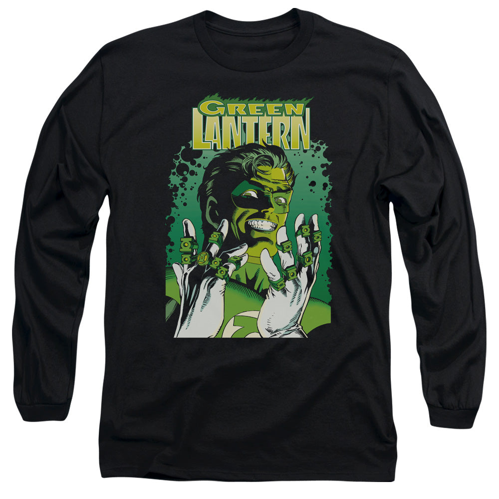 Jla Gl #49 Cover Mens Long Sleeve Shirt Black Officially Licensed
