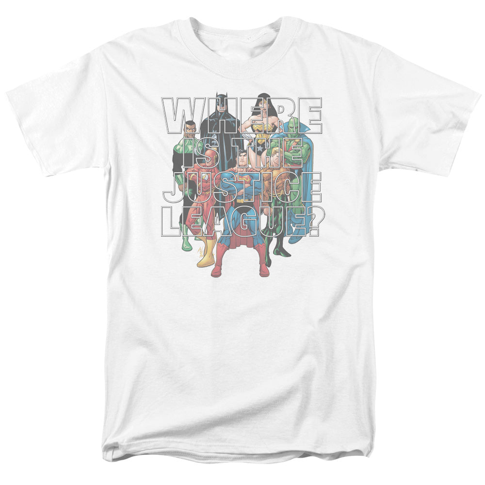 Justice League Of America Classified #1 Cover Mens T Shirt White
