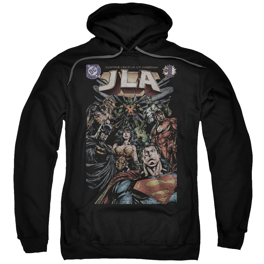 Justice League #1 Cover Mens Hoodie Black