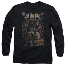 Load image into Gallery viewer, Jla #1 Cover Mens Long Sleeve Shirt Black Officially Licensed
