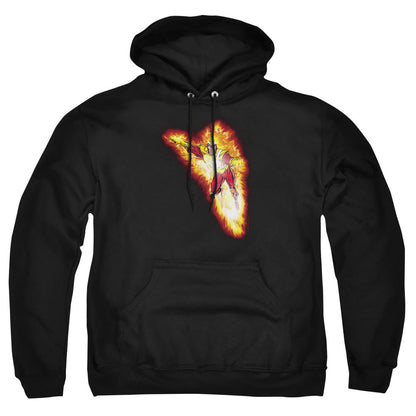 Justice League Of America Firestorm Blaze Mens Hoodie Black
