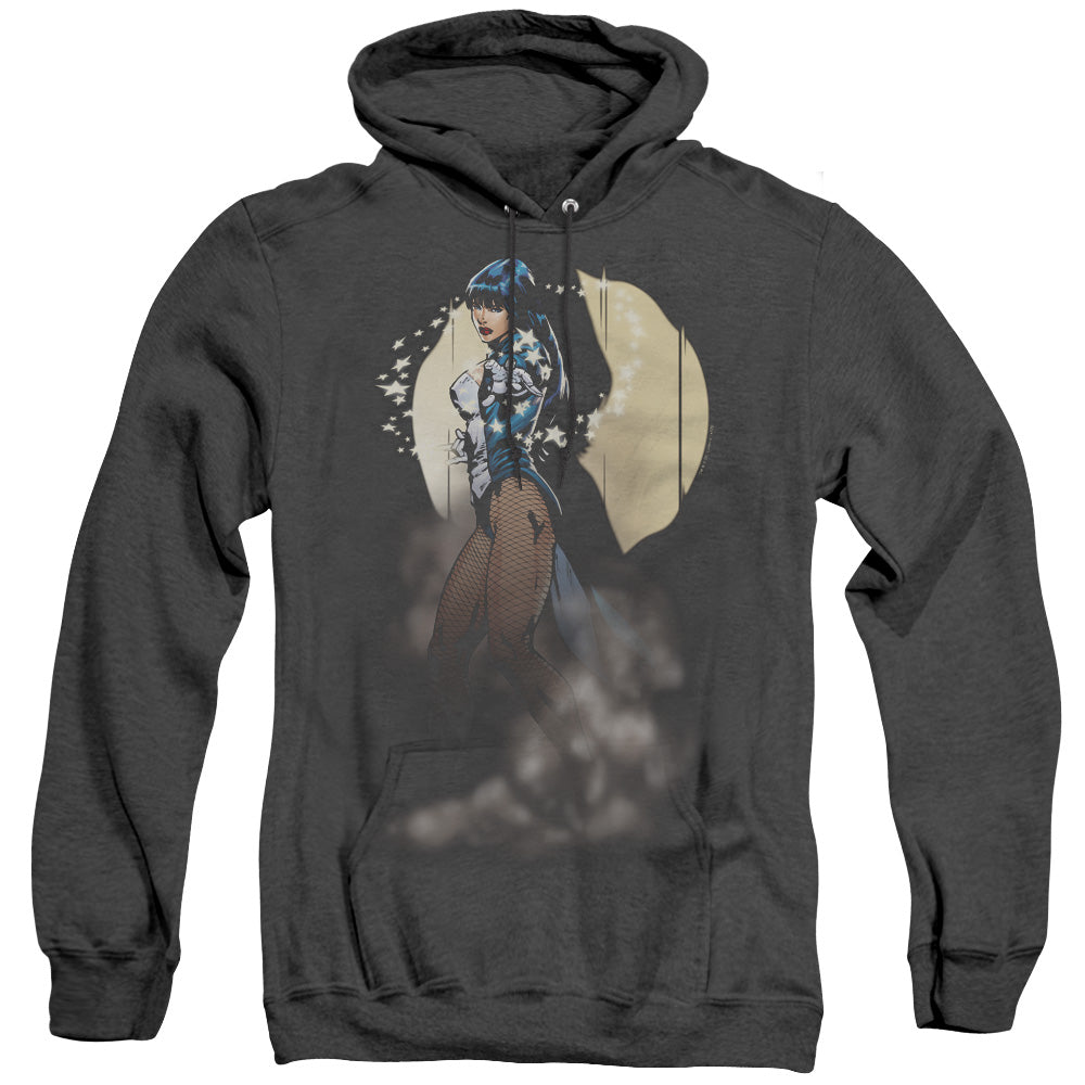 Justice League Of America Zatanna Illusion Heather Mens Hoodie Black