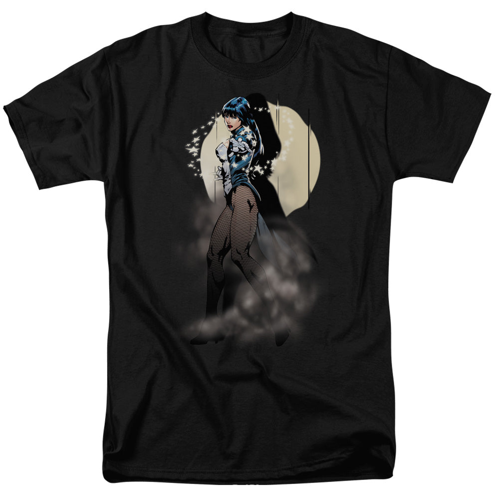 Justice League Of America Zatanna Illusion Mens T Shirt Black