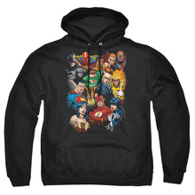 Load image into Gallery viewer, Justice League Of America The League&#39;S All Here Mens Hoodie Black
