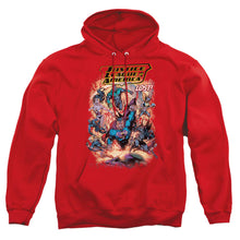 Load image into Gallery viewer, Justice League Of America Lost Mens Hoodie Red
