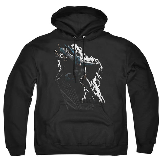 Justice League Of America Lighting Crashes Mens Hoodie Black